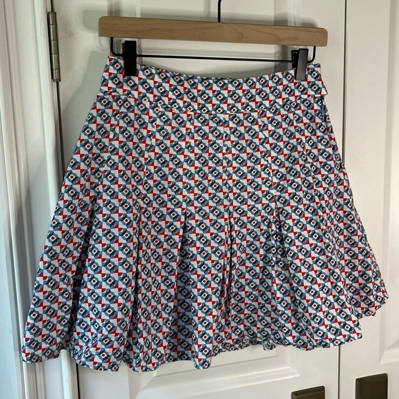 Anthropologie Maeve Pleated‎ Mini Skirt size 2 - Picture 6 of 11